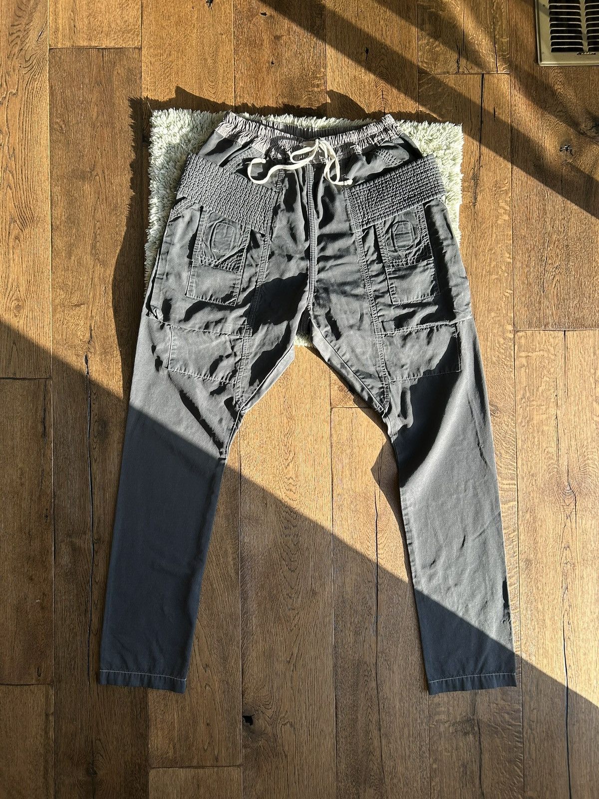 Rick Owens F/W14 Rick Owen’s moody creatch cargos Size US 34 / EU 50 - 1 Thumbnail