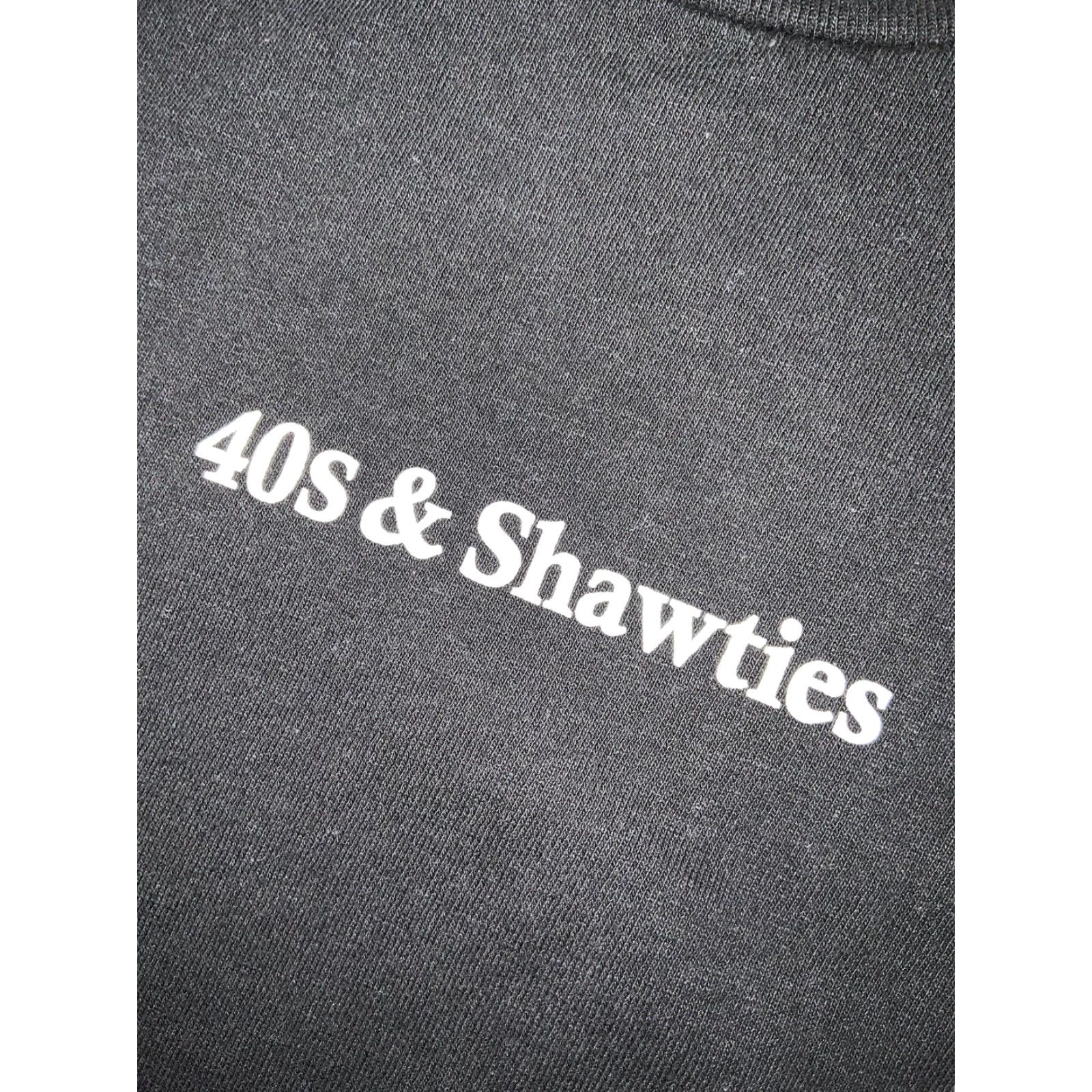 Vintage VINTAGE 40s & Shorties Black Graphic Crewneck S/S T-Shirt Sz. M Mens Shirts 40s & Shawties Crew Neck Graphic Black 40s & Shorties Mens M Size US M / EU 48-50 / 2 - 5 Thumbnail