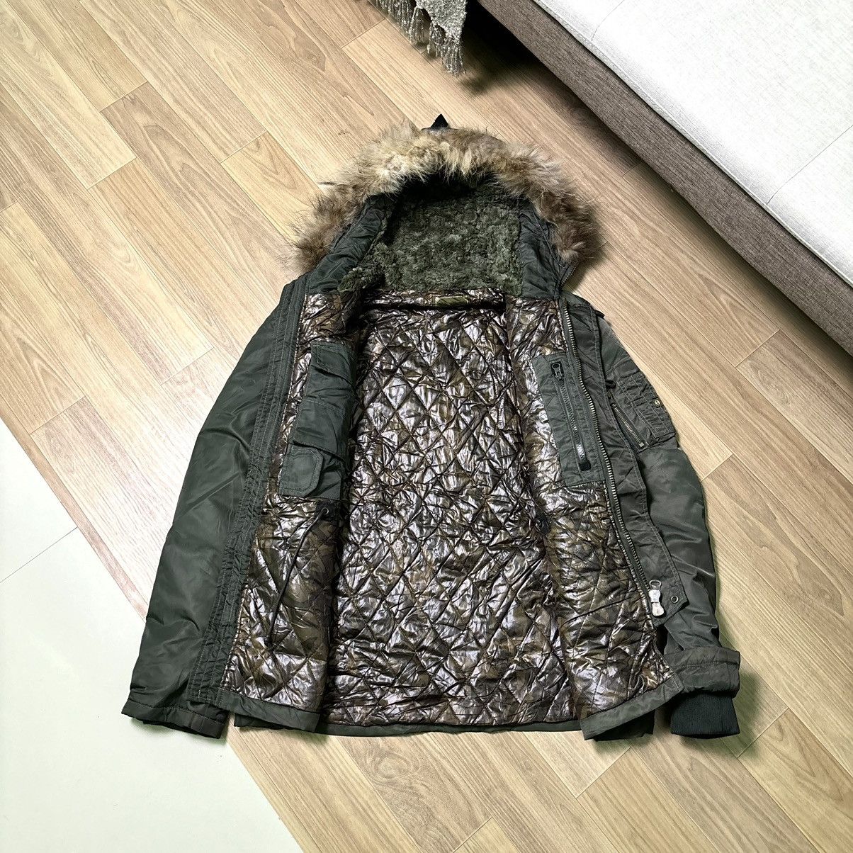 If Six Was Nine × Japanese Brand × Le Grande Bleu (L.G.B.) G.O.A LGB Style fur jacket vintage Y2K japan Size US L / EU 52-54 / 3 - 5 Thumbnail