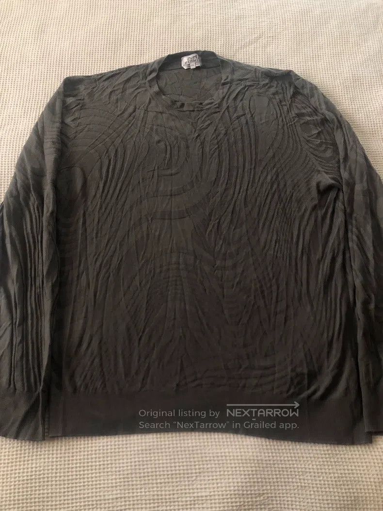 Hermes Hermes 100% Wool Knit Sweater Size US XXL / EU 58 / 5 - 2 Thumbnail