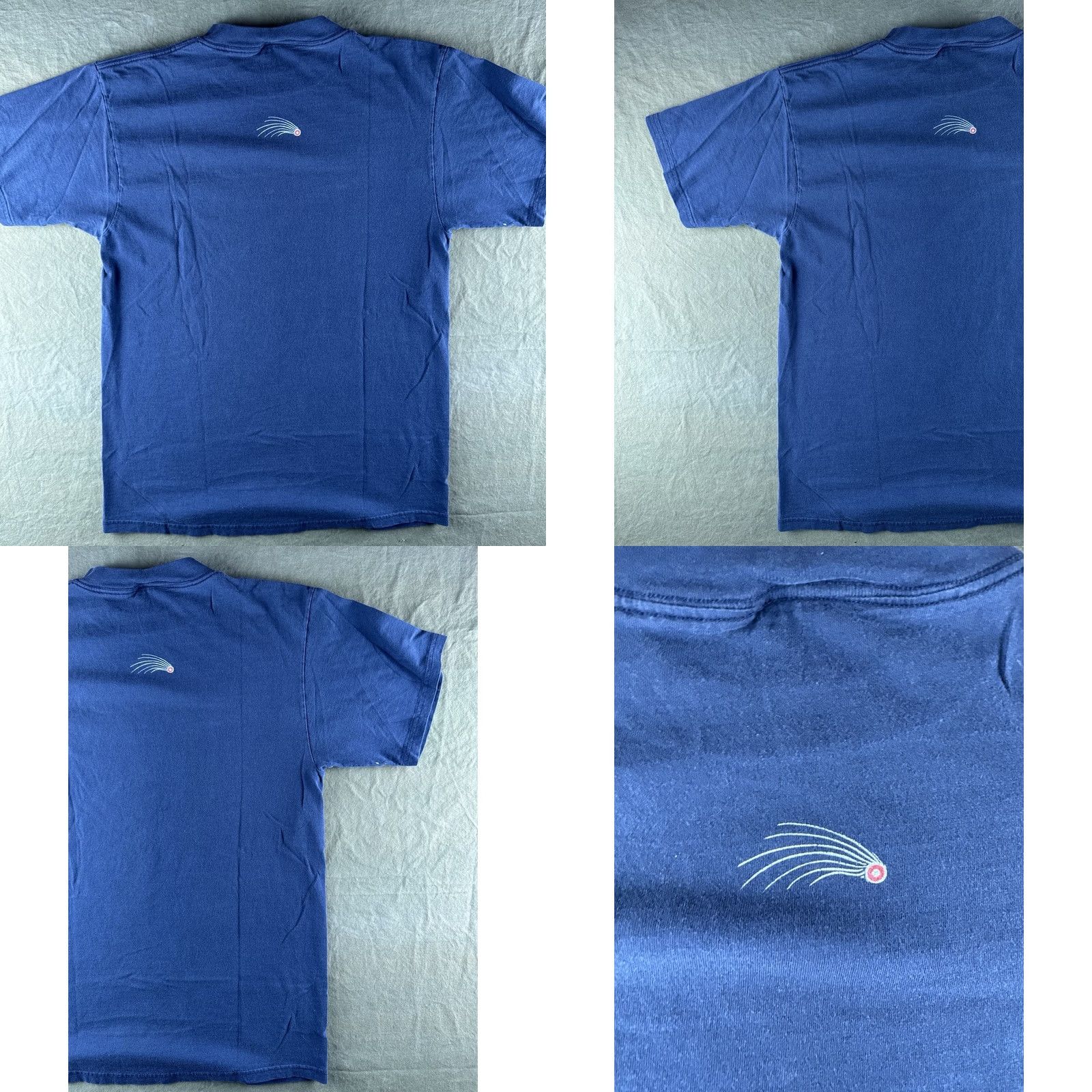 Vintage Vintage Pearl Jam Yield Tour Shirt Zodiac Wheel Eye Back Hit USA Shirt Mens L Blue 90s Band Music Cotton Short Sleeve Tee Size US L / EU 52-54 / 3 - 8 Thumbnail