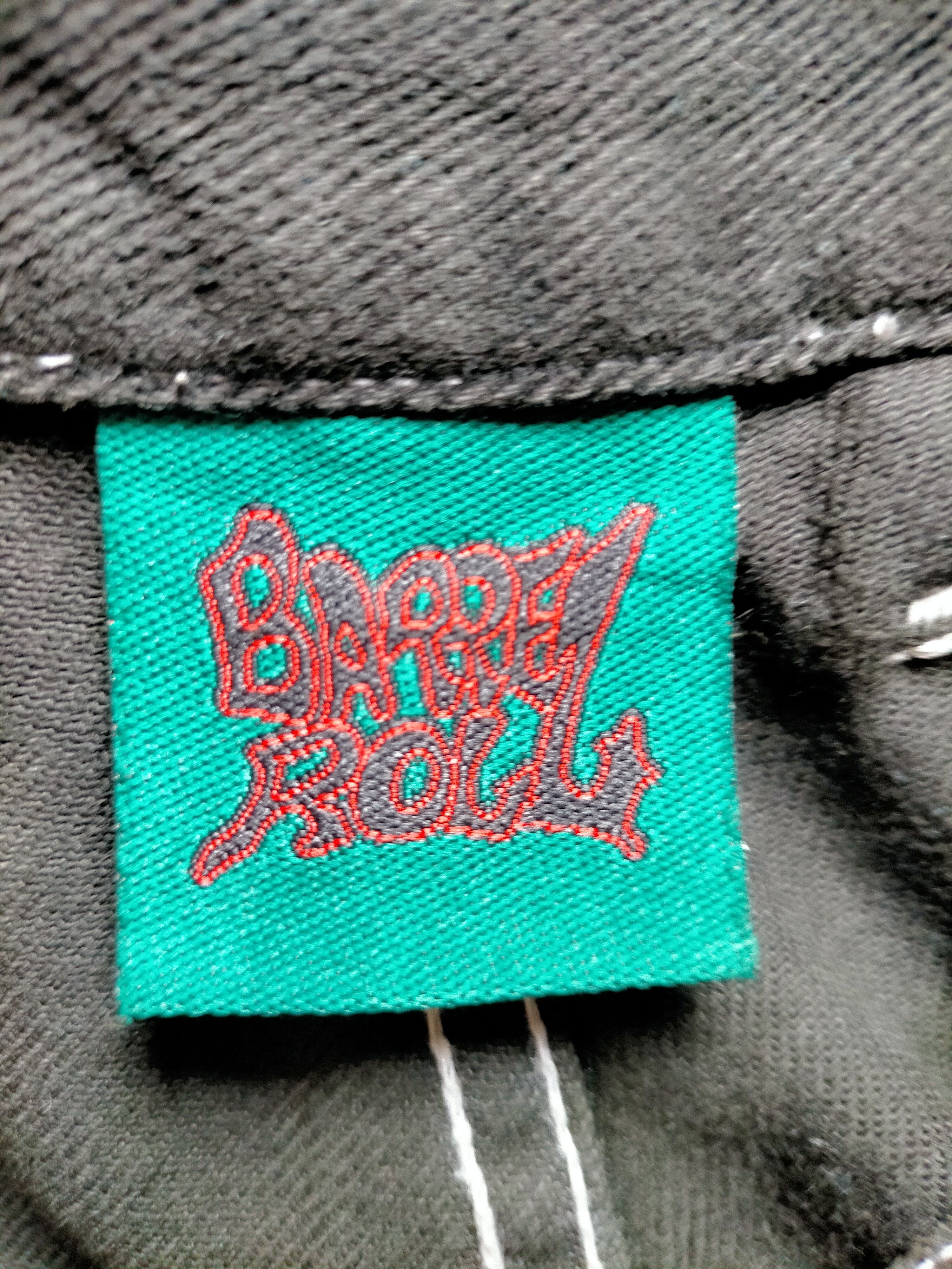 JNCO × Japanese Brand Barrel Roll Baggy Black Embroidered Hip Hop Style Size US 32 / EU 48 - 18 Thumbnail