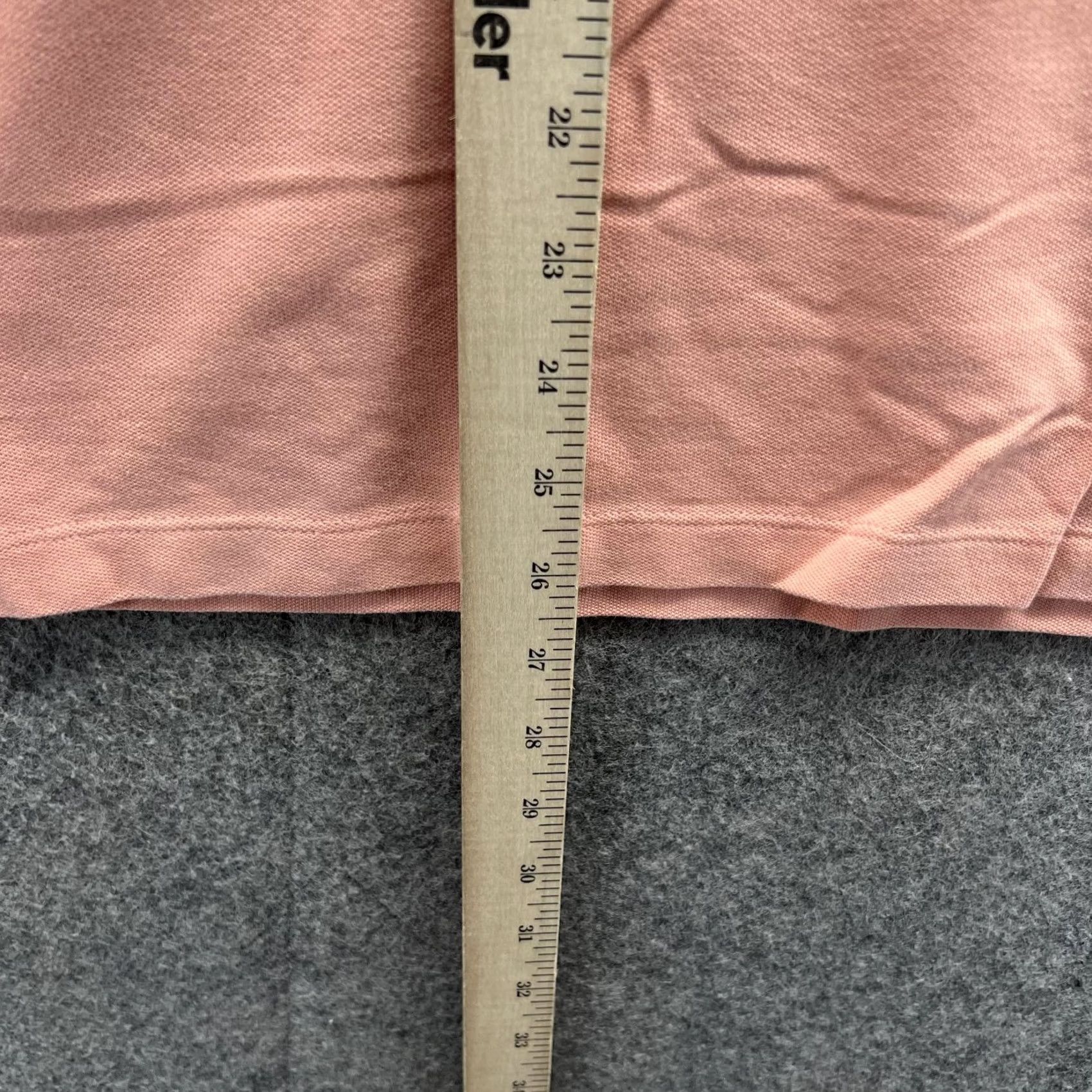 Lacoste VINTAGE Lacoste Polo Shirt Women Large Peach Orange Casual Cotton Slim Fit Preppy Logo Shirt Womens Boys Girls Mens Size L / US 10 / IT 46 - 5 Thumbnail
