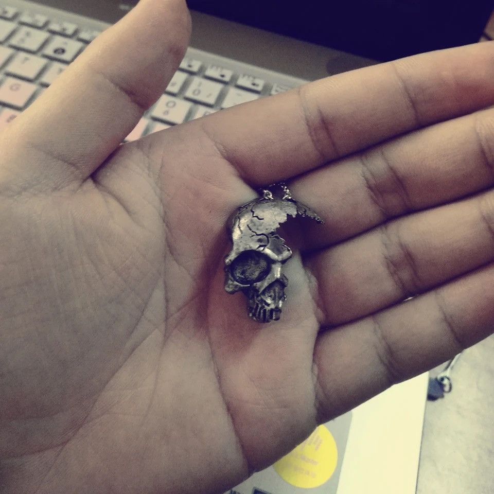 Jewelry Devil Cyclops Skull Necklace Size ONE SIZE - 4 Thumbnail