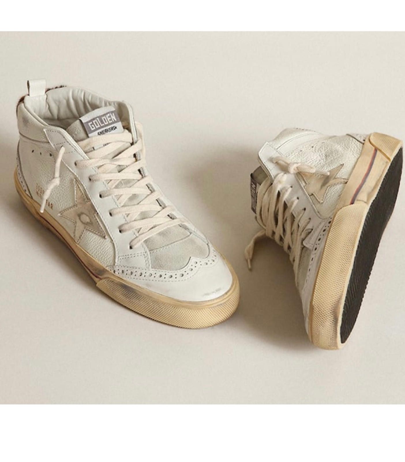 Golden Goose Golden Goose Mid Star Sneakers Size US 7 / IT 37 - 2 Thumbnail
