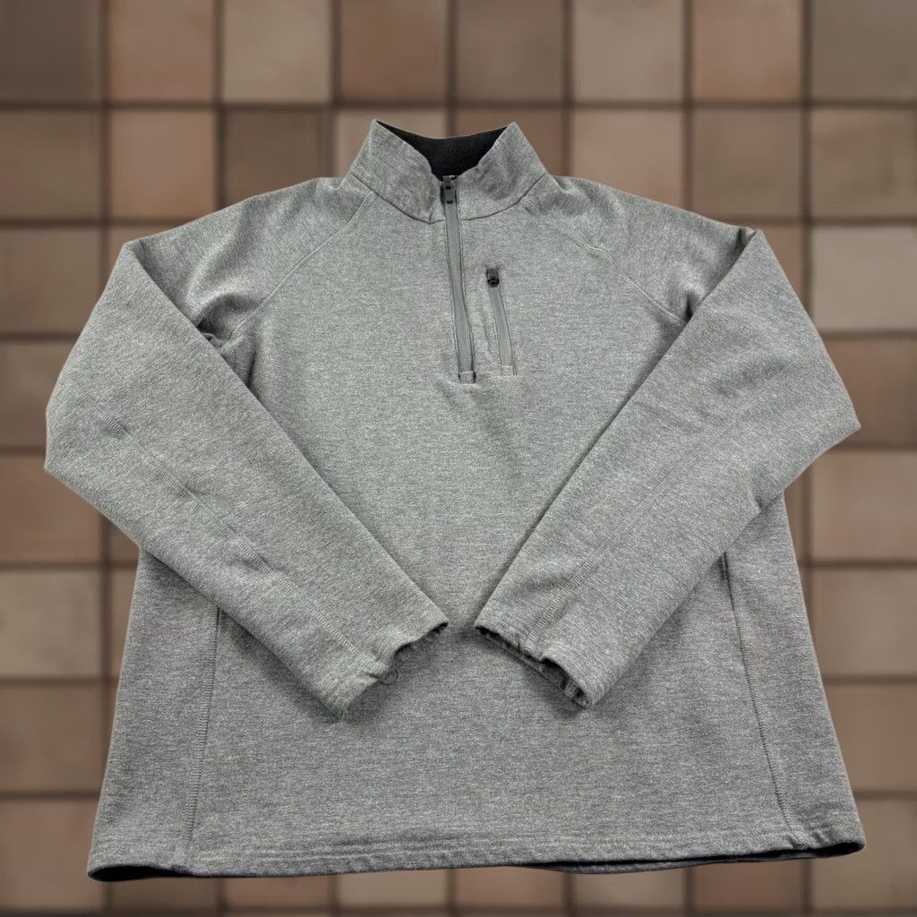 Vintage Free Fly Shirt Mens M Gray 1/4 Zip Pullover Stretch Bamboo Performance Activewear Casual Size US M / EU 48-50 / 2 - 1 Thumbnail