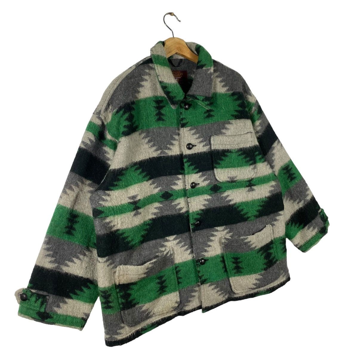 Native × Vintage Vintage 90s Pair Gleam Aztec Navajo Design Size US XL / EU 56 / 4 - 3 Thumbnail