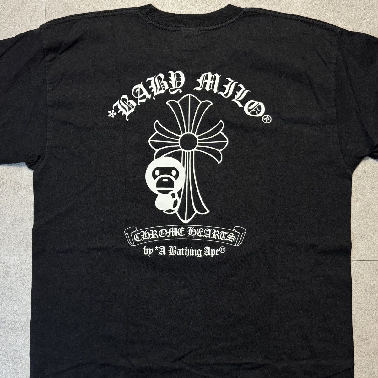 Bape × Chrome Hearts Bape Chrome Hearts Collaboration Tee Size L Size US L / EU 52-54 / 3 - 4 Thumbnail