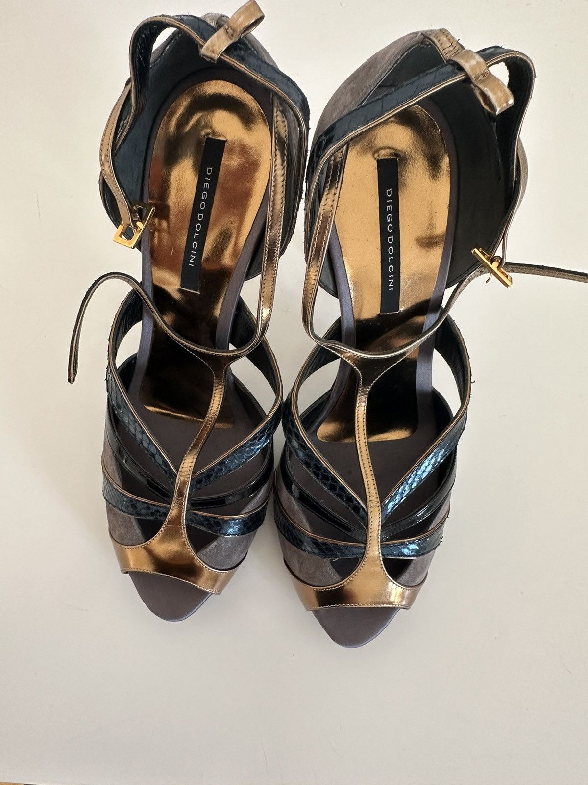 Other Diego Dolcini gold heals Size US 7 / IT 37 - 3 Thumbnail