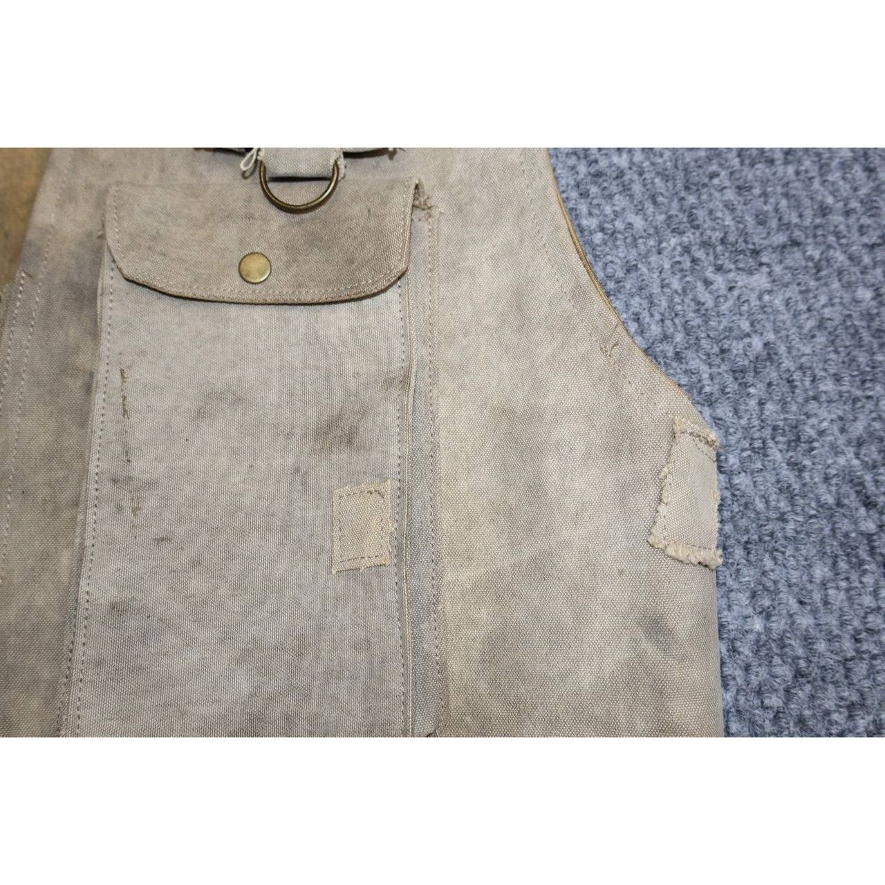Vintage The Real Deal Brazil TRDVEST Recycled Tarpaulin Vest Size US L / EU 52-54 / 3 - 11 Thumbnail