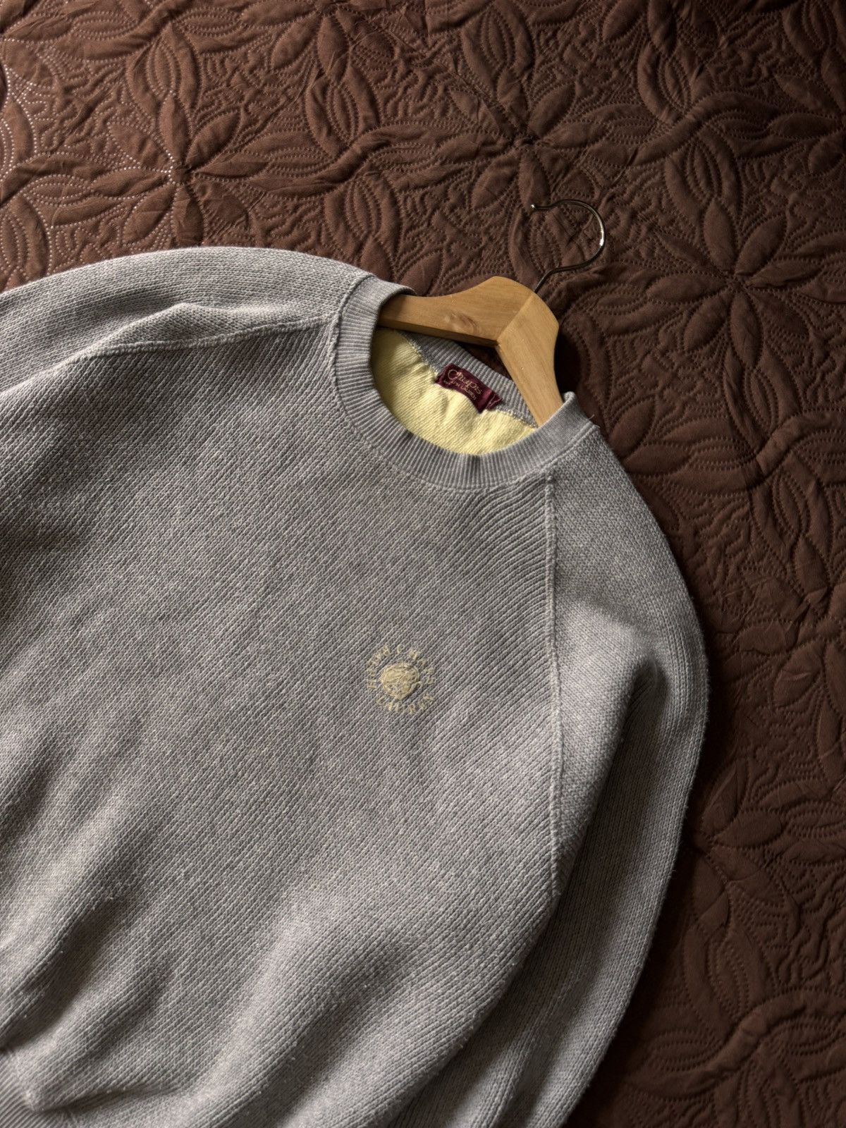 Chaps Ralph Lauren Vintage 80s/90s Chaps ralph lauren knit sweat baggy crop Size US M / EU 48-50 / 2 - 2 Thumbnail