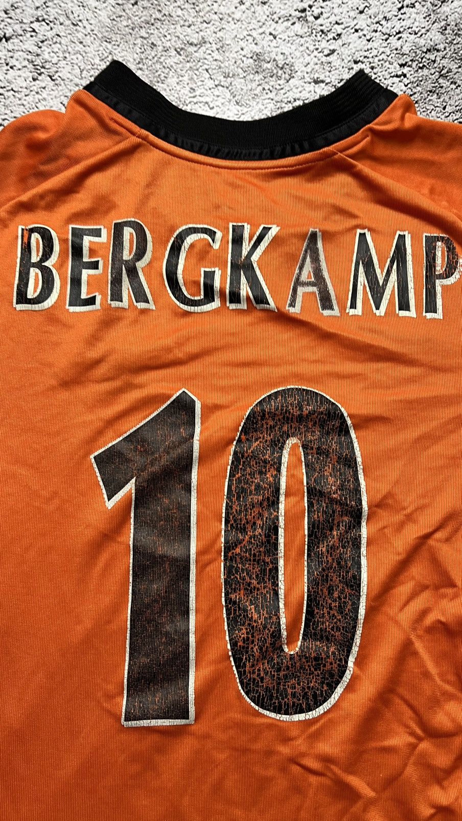 Nike 2000-2002 Netherlands Dennis Bergkamp nike vintage jersey Size US L / EU 52-54 / 3 - 8 Thumbnail