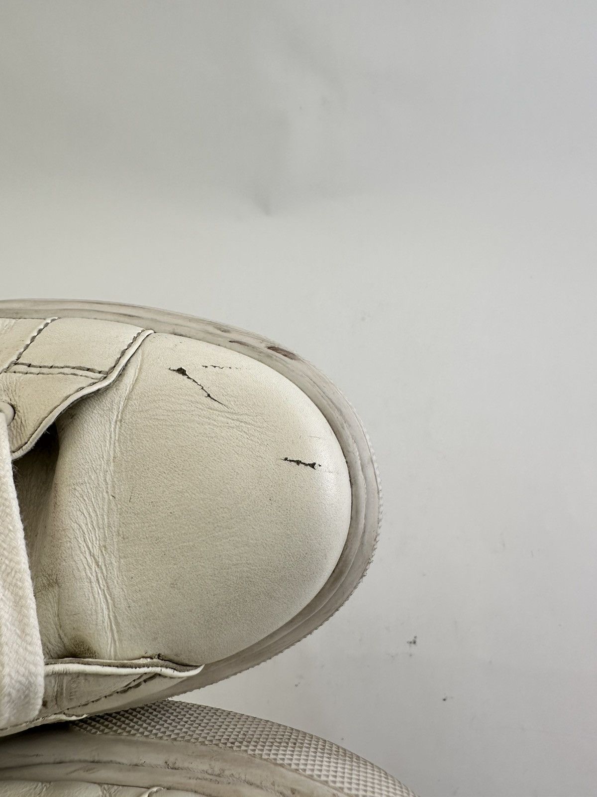 Prada PRADA Vitello Soft Rubber Logo Womens Low Top Sneakers Size US 9 / EU 42 - 5 Thumbnail