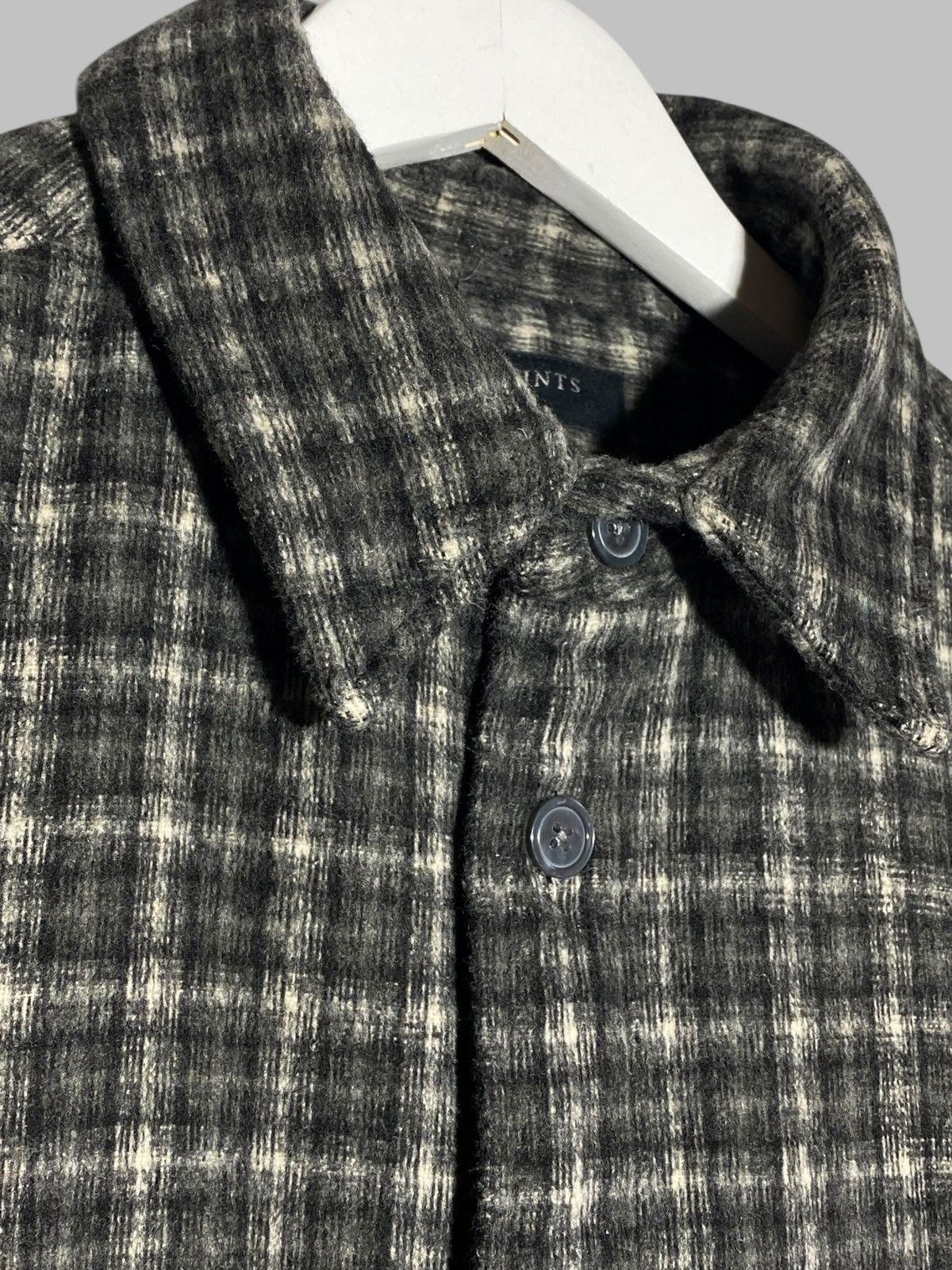 Allsaints 🔥 ALLSAINTS OVERSIZED FLANNEL SHIRT GRUNGE 🔥 Size US L / EU 52-54 / 3 - 9 Thumbnail