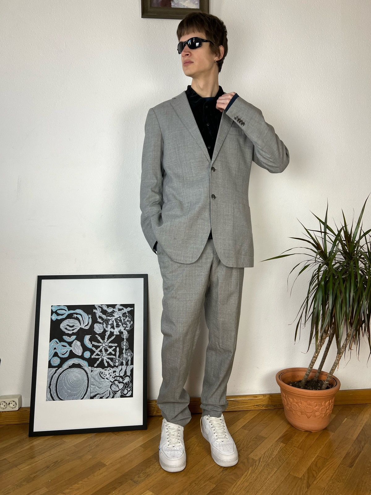 Suitsupply Suitsupply Formal Suit blazer and pants 40-42L vintage Size 40L - 10 Thumbnail