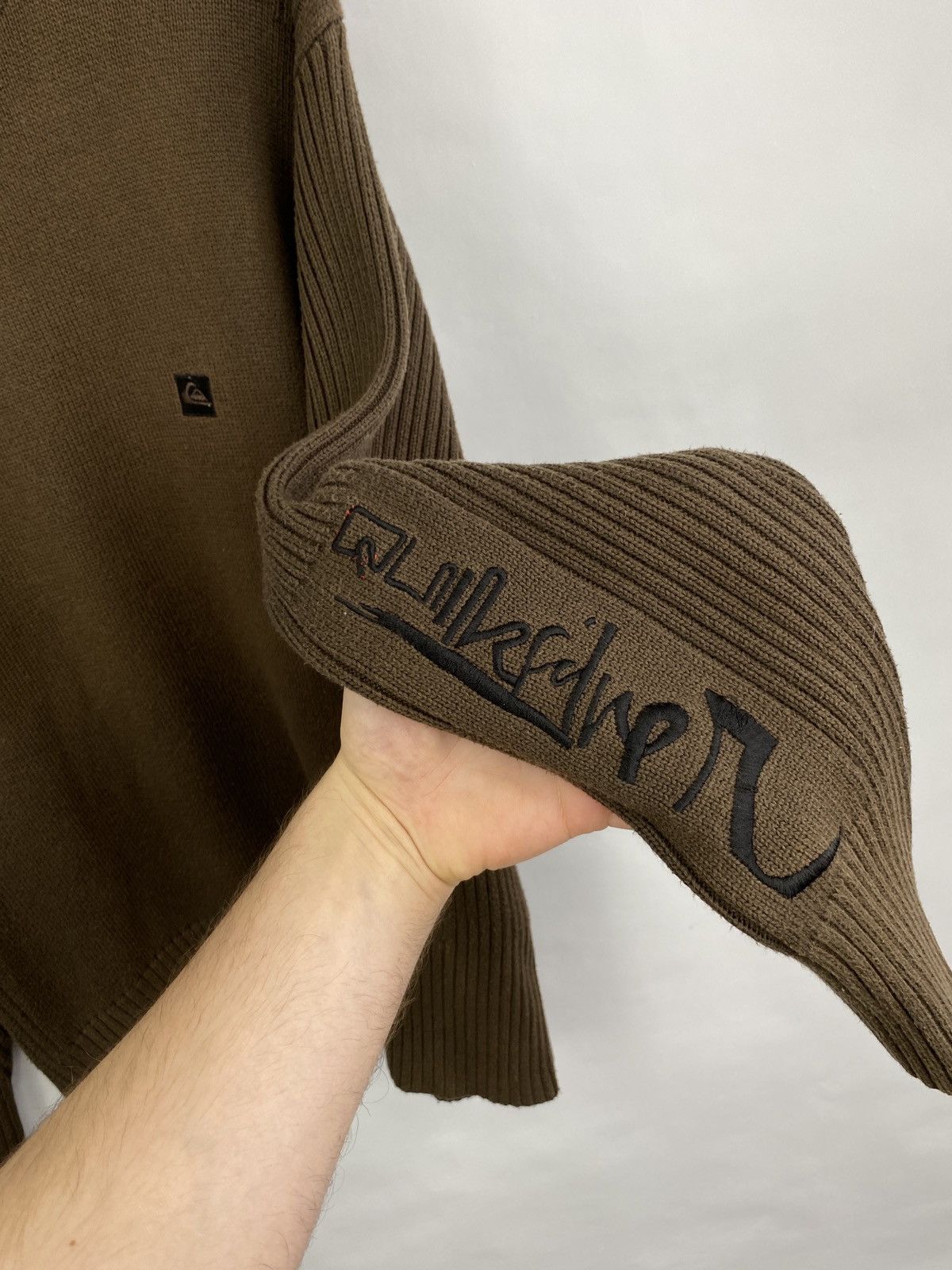 Quiksilver Vintage 90s Quiksilver Y2K Japan Knit Sweater Hype Rare Size US L / EU 52-54 / 3 - 4 Thumbnail