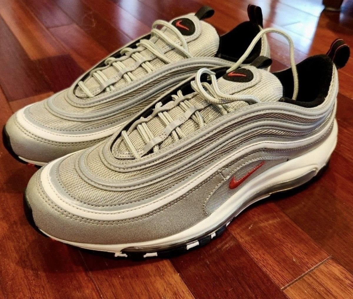 Nike Nike air max 97 silver bullet Size US 5 / EU 37 - 2 Thumbnail