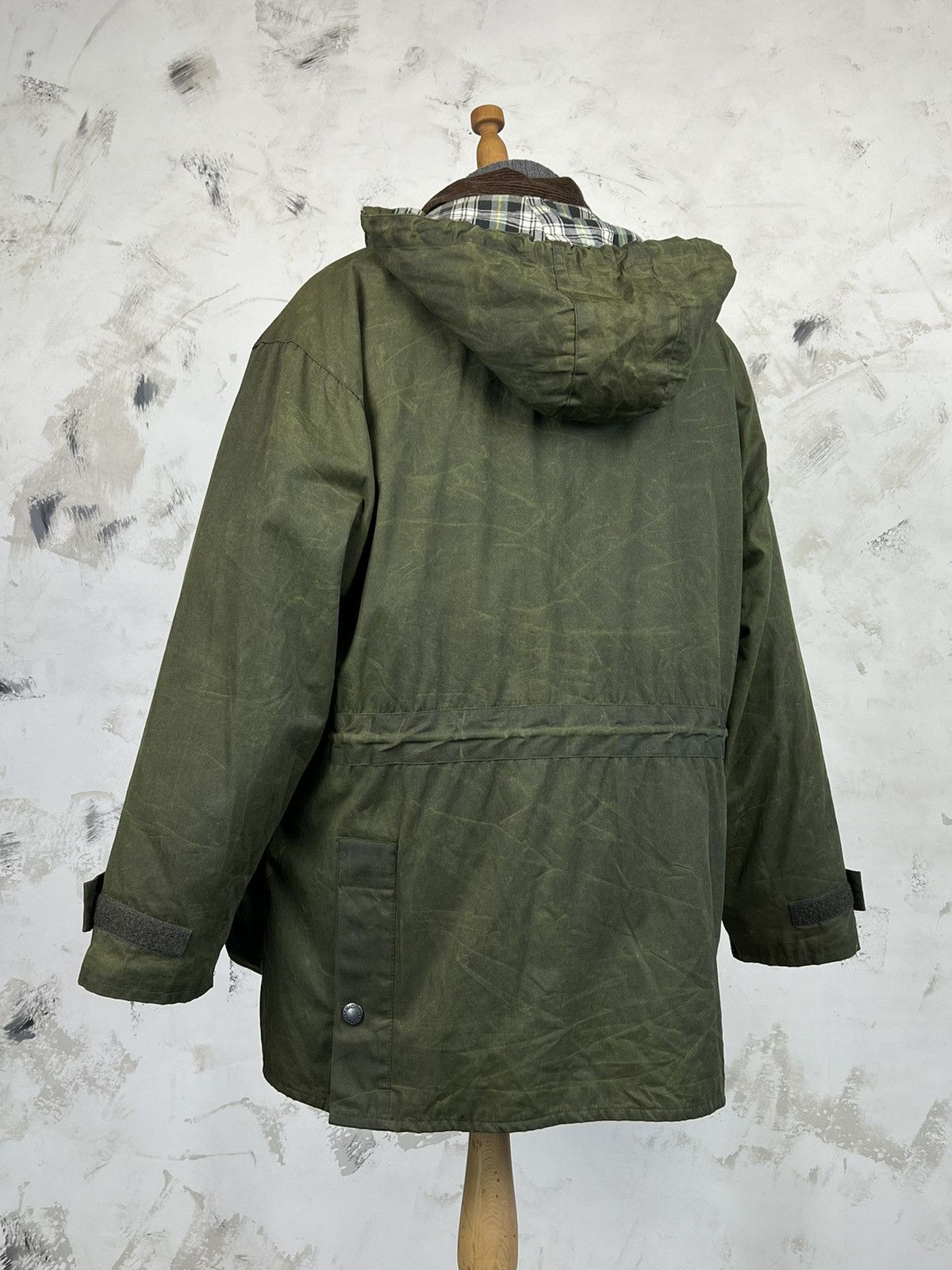 Orvis Vintage mc. Orvis Waxed Jacket Hooded Size S - M Size US S / EU 44-46 / 1 - 5 Thumbnail