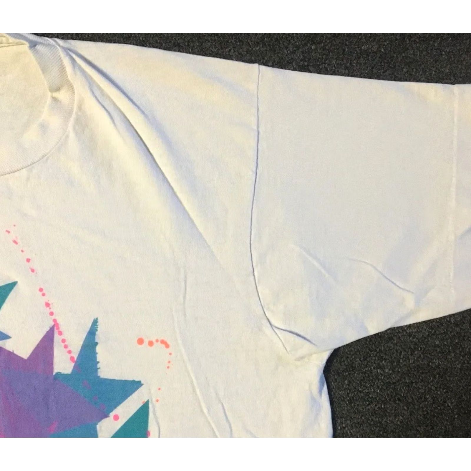 DANCER VINTAGE Shirt Mens XL White Vtg 90s Jazzercise Faded Star Ballet Theatre Dance Vaporwave Grunge 80s Size US XL / EU 56 / 4 - 7 Thumbnail