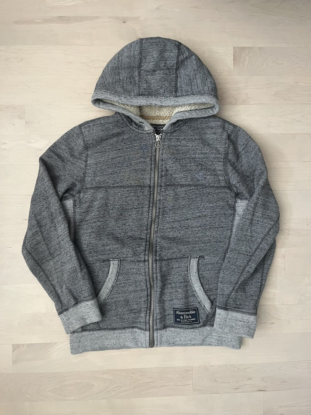 Abercrombie & Fitch Abercrombie & Fitch Sherpa Zip Up Size US M / EU 48-50 / 2 - 1 Thumbnail