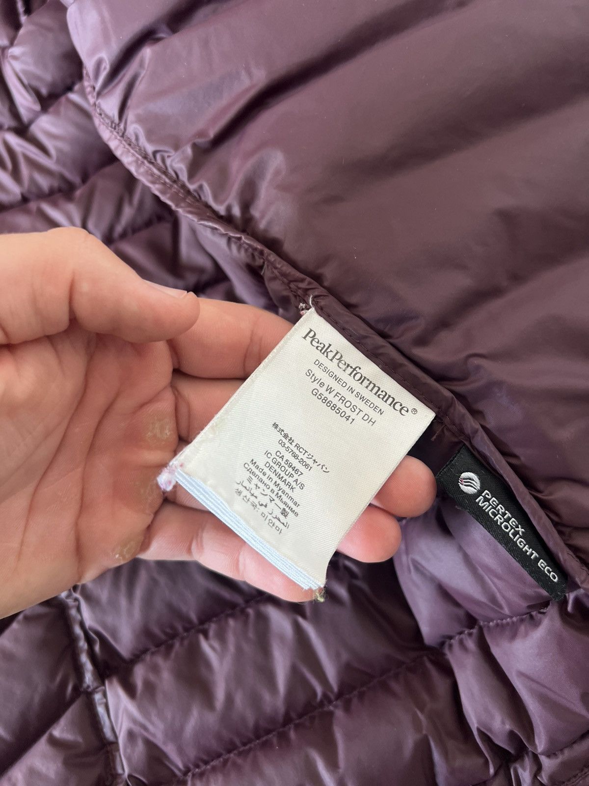 Peak Performance Peak Performance Pertex Microlight Frost Down Hoosie Jacket Size L / US 10 / IT 46 - 21 Thumbnail