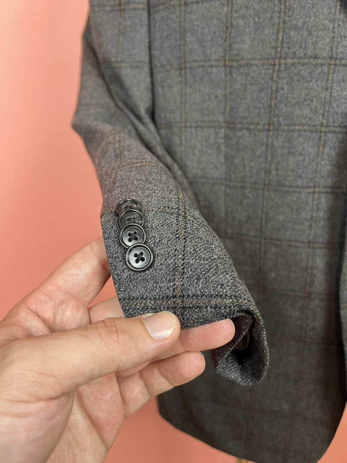 Corneliani Corneliani wool cashmere blazer Italy design Size 54R - 4 Thumbnail