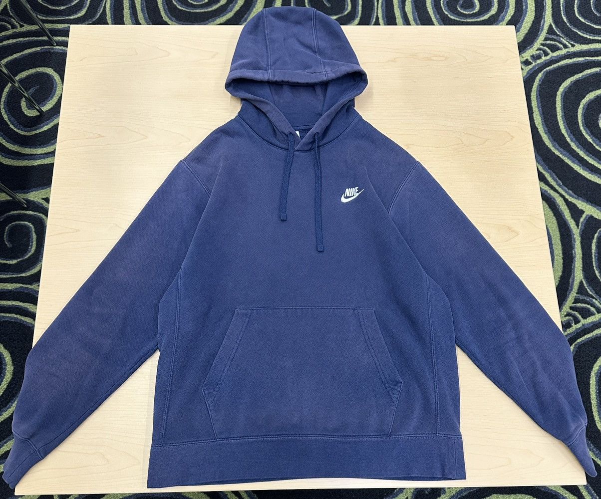 Nike Blue Nike Pullover Hoodie Size US M / EU 48-50 / 2 - 4 Thumbnail