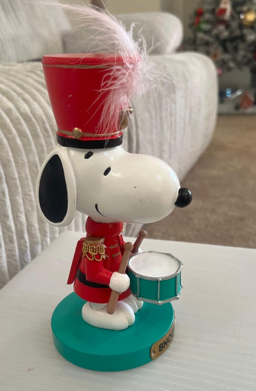 Other Peanuts Snoopy the Drummer Christmas Nutcracker 8.5” Size ONE SIZE - 3 Thumbnail