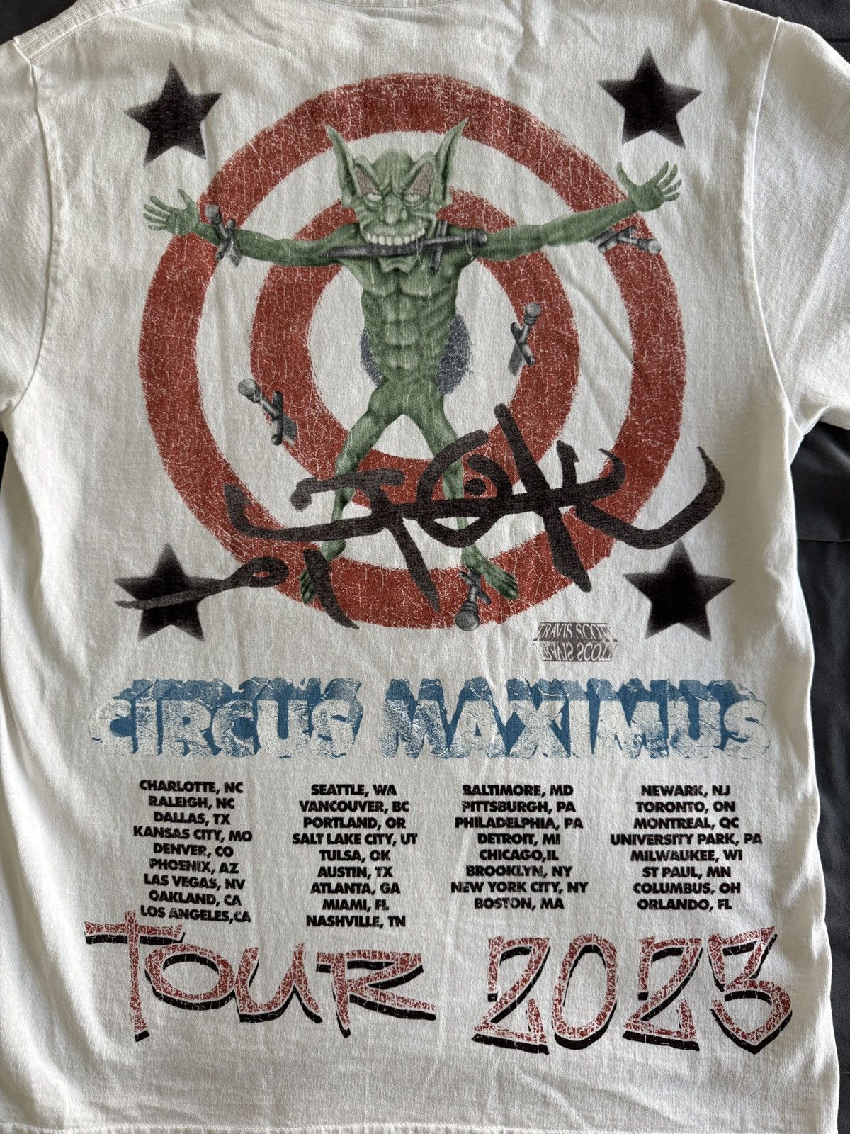 Travis Scott Travis Scott Circus Maximus Leg 2 Tour Shirt Size US M / EU 48-50 / 2 - 4 Thumbnail