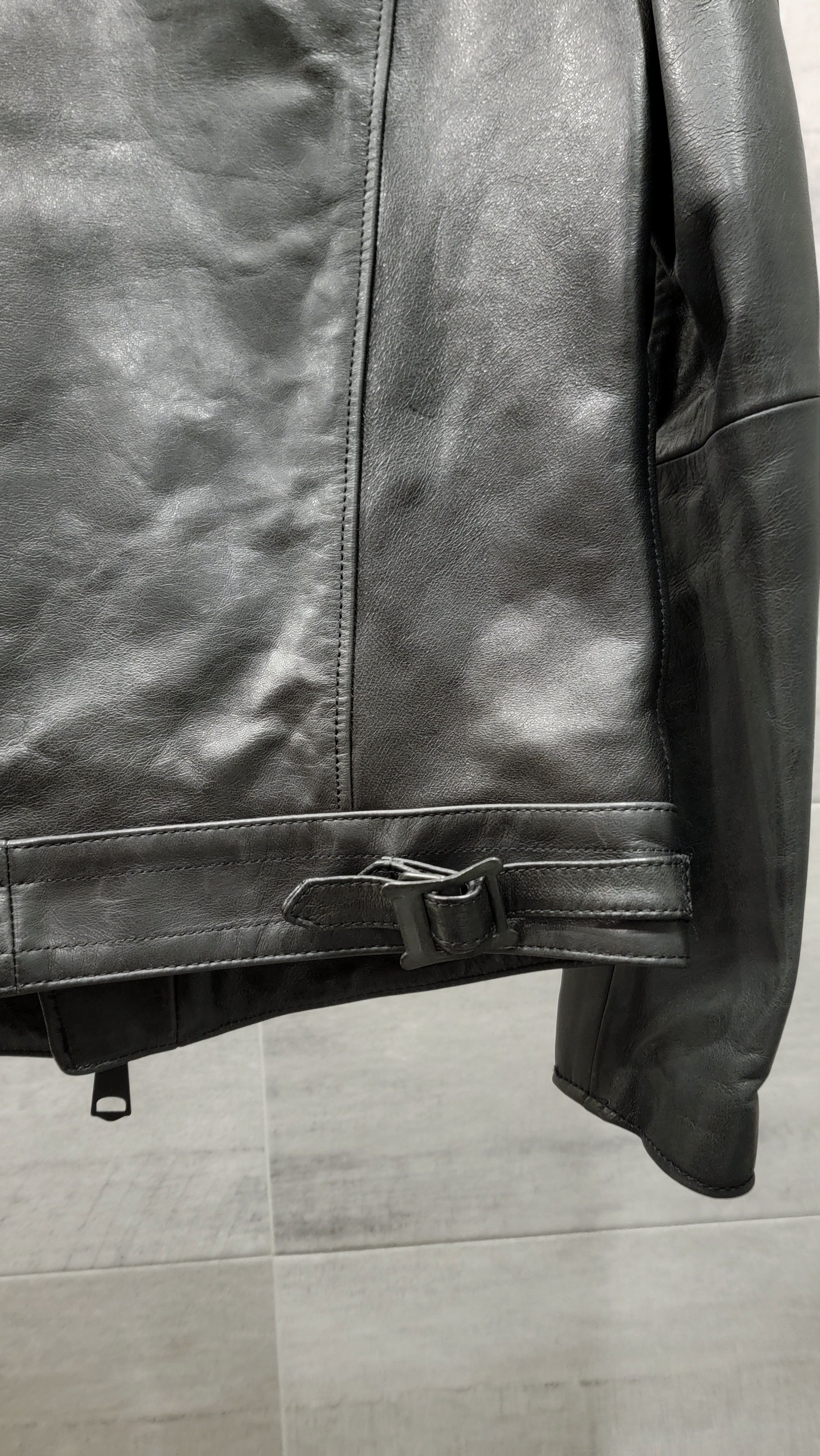 Yohji Yamamoto S'yte 20AW Sheep Leather Biker Jacket Size US M / EU 48-50 / 2 - 10 Thumbnail