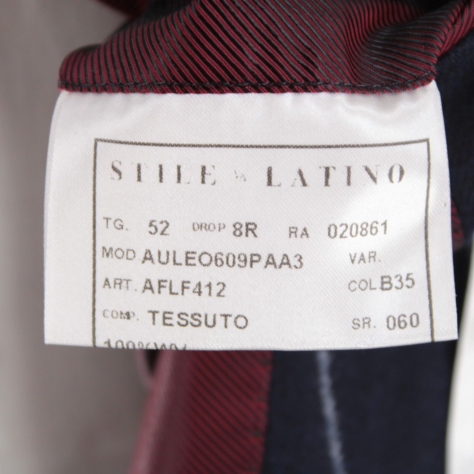 Other Stile Latino Suit Size US 42 Regular in Blue Size 42R - 9 Thumbnail