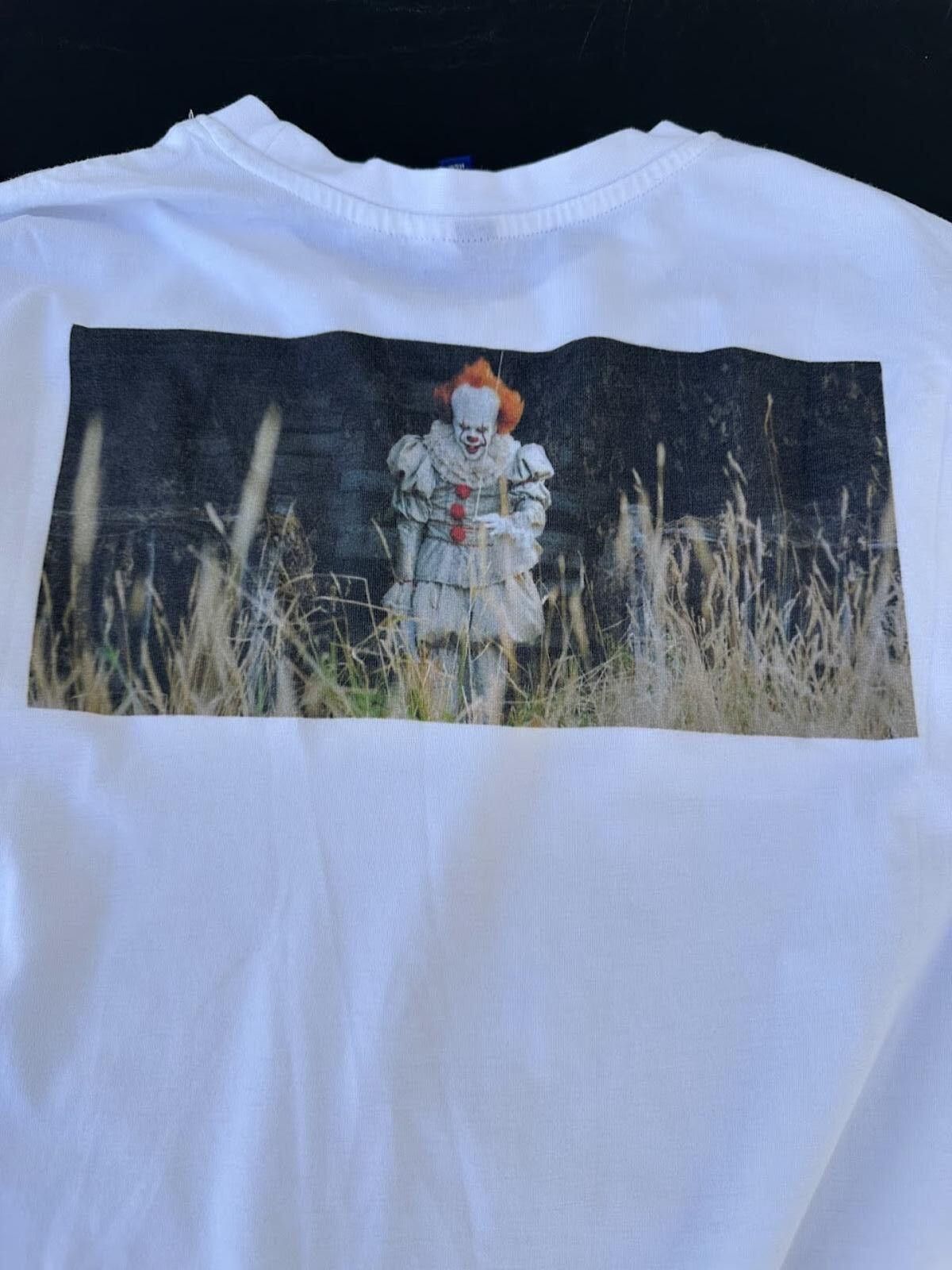 Divided IT Movie Graphic Tee H&M White Small Size US S / EU 44-46 / 1 - 2 Thumbnail