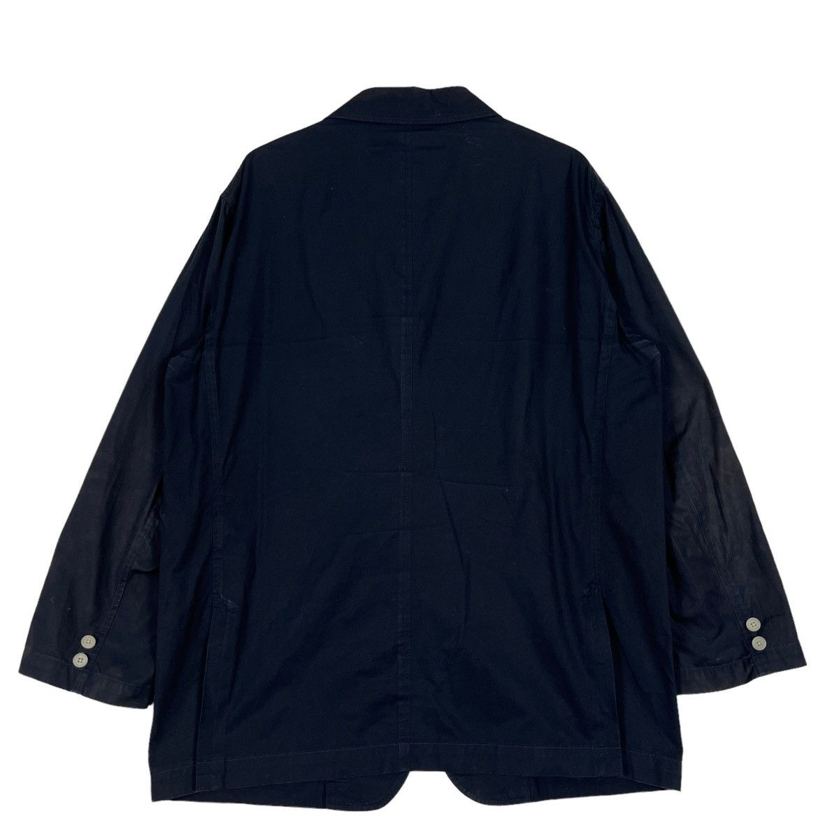 Issey Miyake 🔥 W.ROOTS CLASSIC INDIGO CHORE JACKET MADE IN JAPAN Size US XXL / EU 58 / 5 - 8 Thumbnail