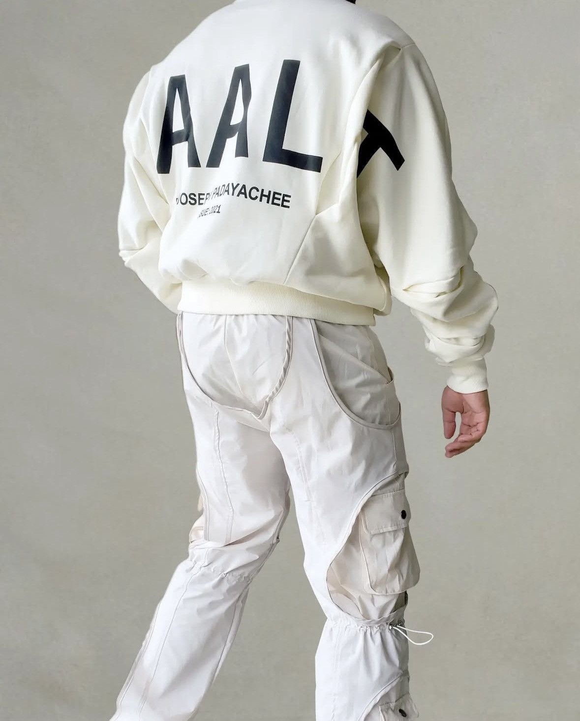 Saalt Studio SAALT STUDIOS cut pullover *rare* Size US L / EU 52-54 / 3 - 3 Thumbnail