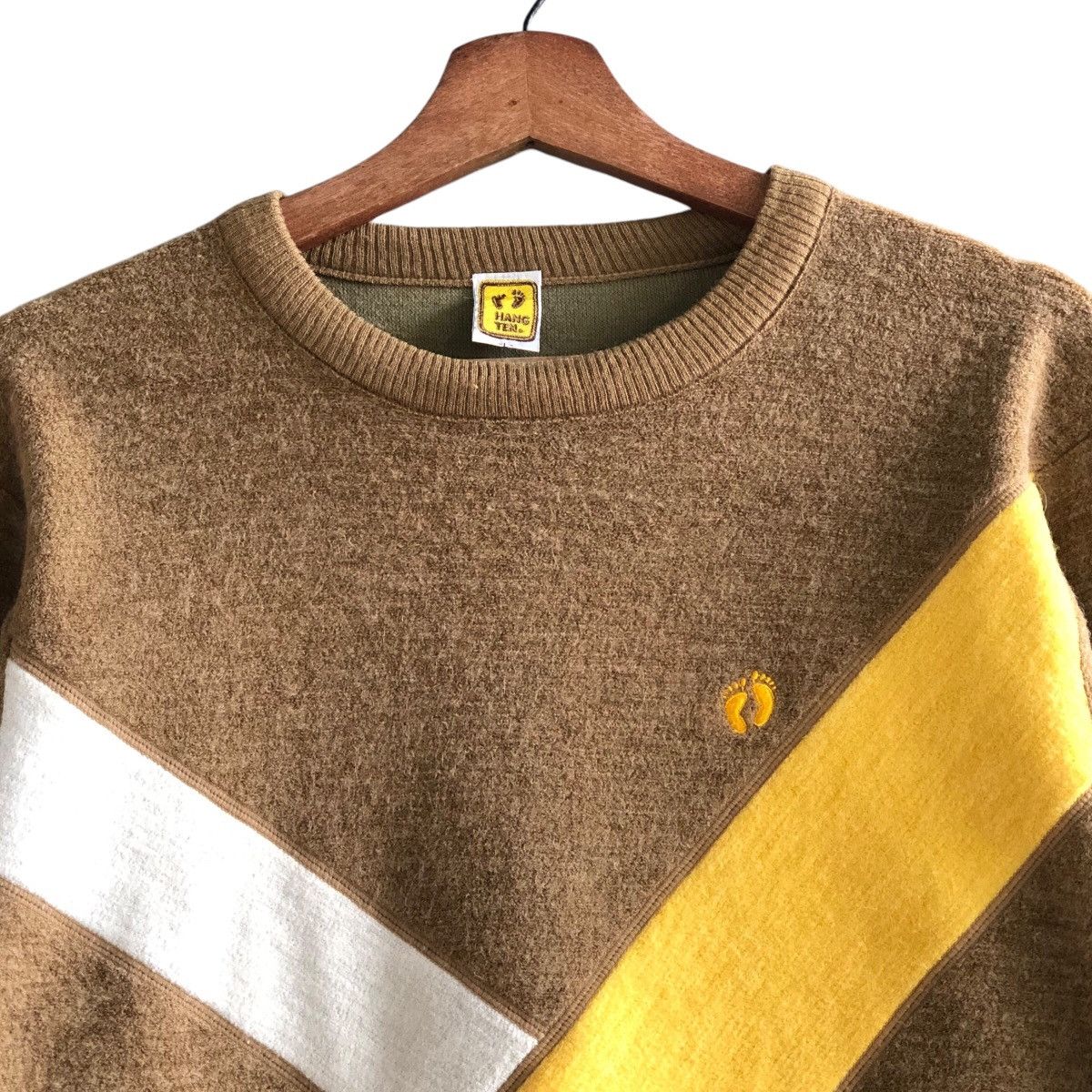 Hang Ten × Vintage Hang Ten Brown Vintage Sweatshirt Size L Size US L / EU 52-54 / 3 - 4 Thumbnail