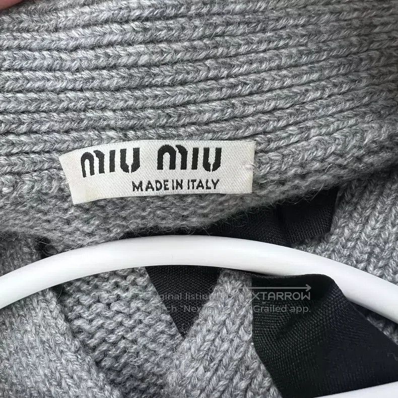 Miu Miu Miu Miu 38 Grey short cardigan Size M / US 6-8 / IT 42-44 - 8 Thumbnail