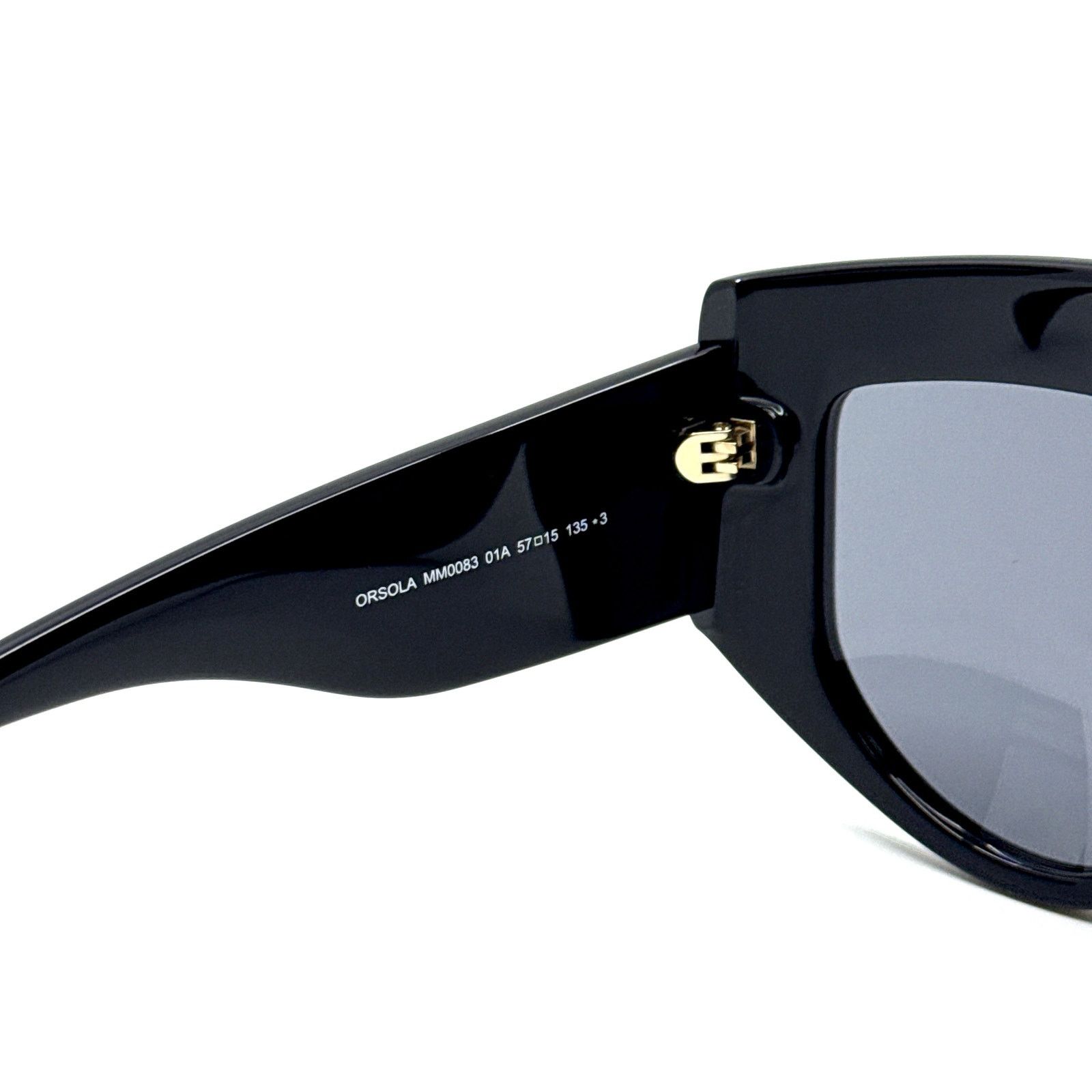 Max Mara New, MAXMARA Sunglasses Orsola MM0083 01A Authentic Size ONE SIZE - 10 Thumbnail