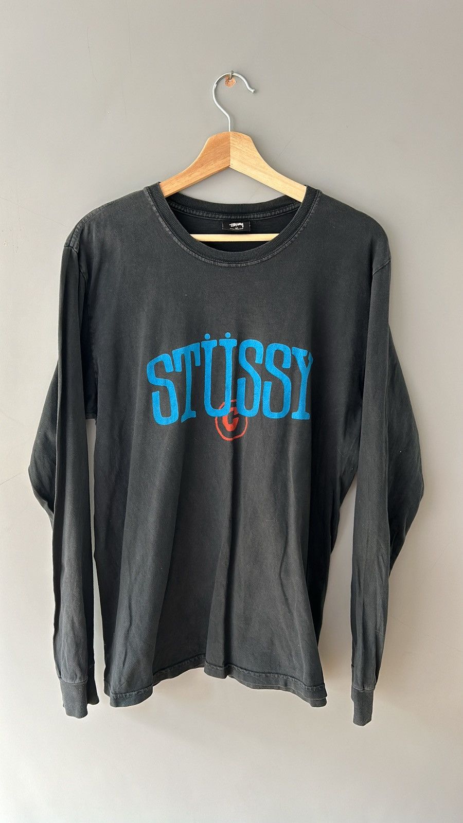 Stussy Stussy Men's Copyright Pigment Dyed Ls Tee Size US M / EU 48-50 / 2 - 1 Thumbnail