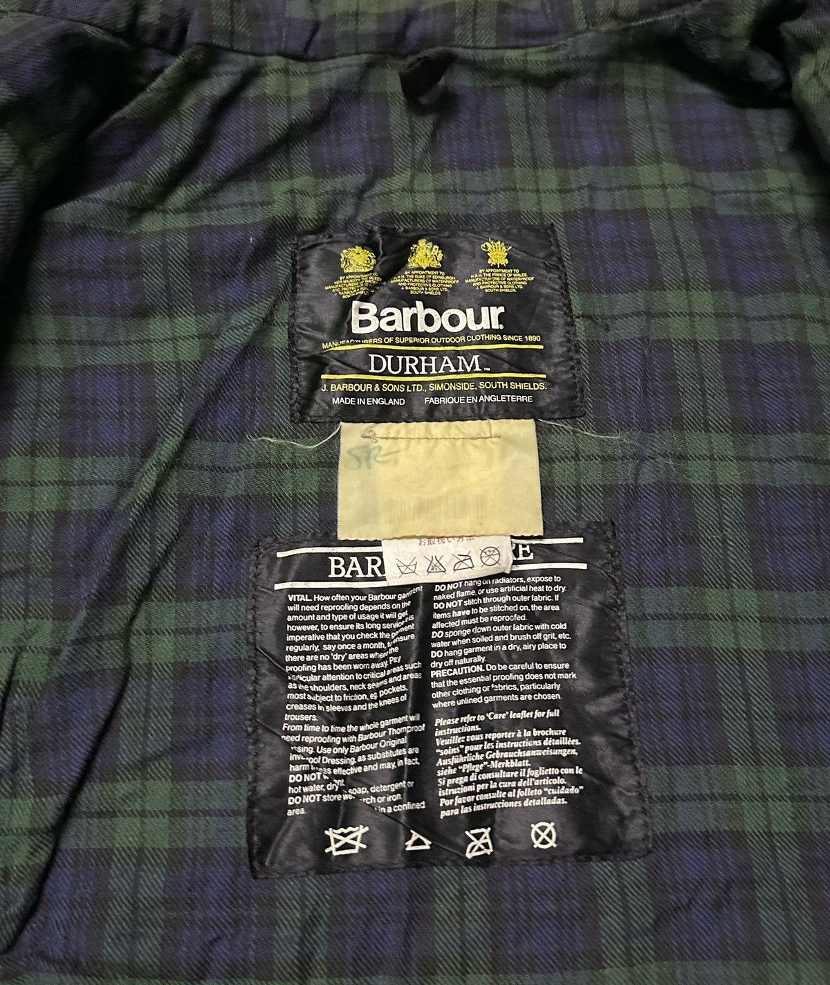 Barbour Barbour durham wax jacket Size US L / EU 52-54 / 3 - 6 Thumbnail