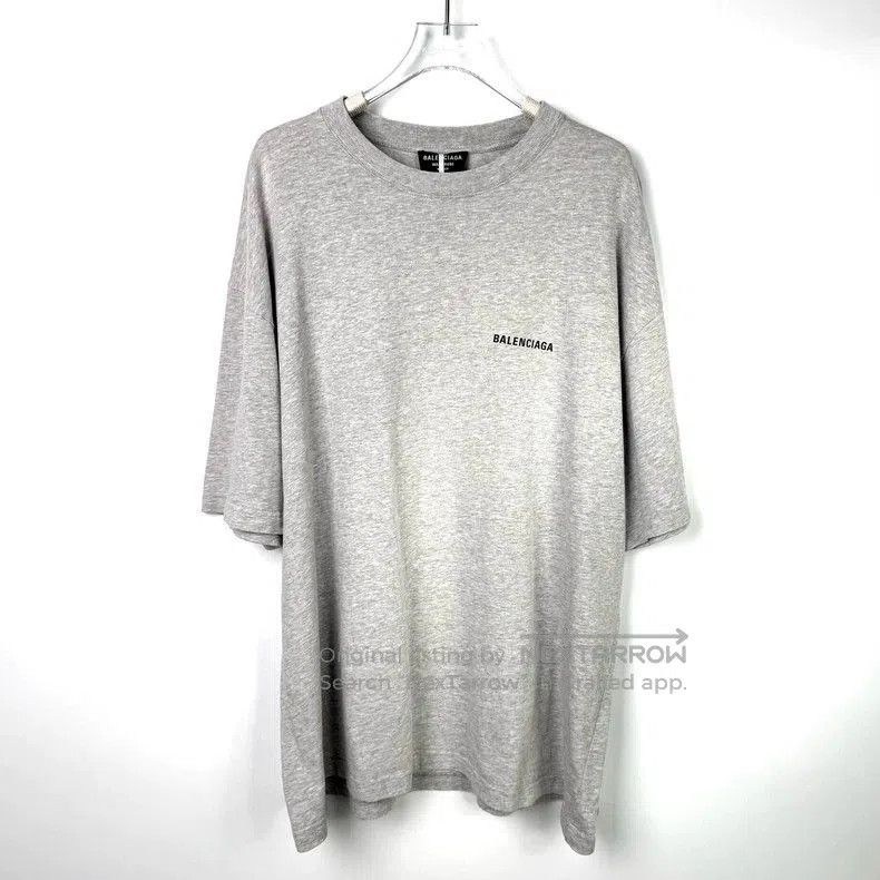 Balenciaga Balenciaga Embroidered Short Sleeve T-shirt. Size US XL / EU 56 / 4 - 1 Thumbnail