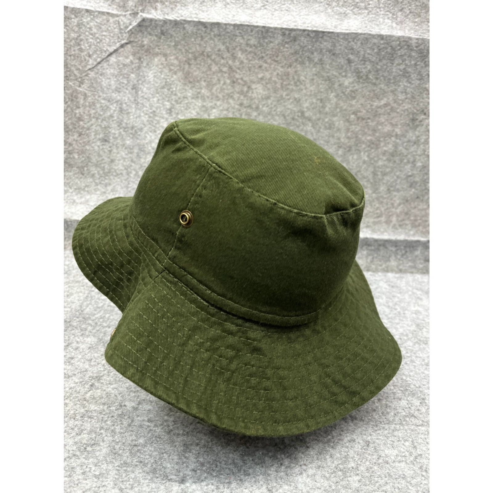 Equipment Parana Bones Adjustable Bucket Hat Adult One Size Green Cotton Casual Travel Workwear Mens Size ONE SIZE - 5 Thumbnail