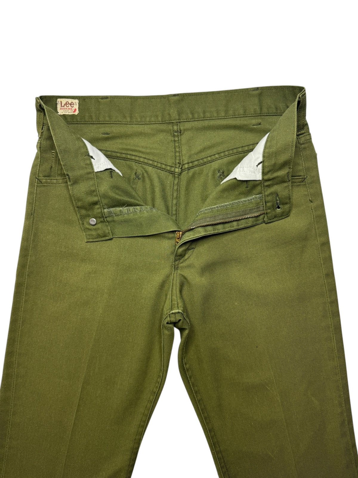 Vintage Vintage 60’s Green Lee Riders Pants Size US 30 / EU 46 - 6 Thumbnail