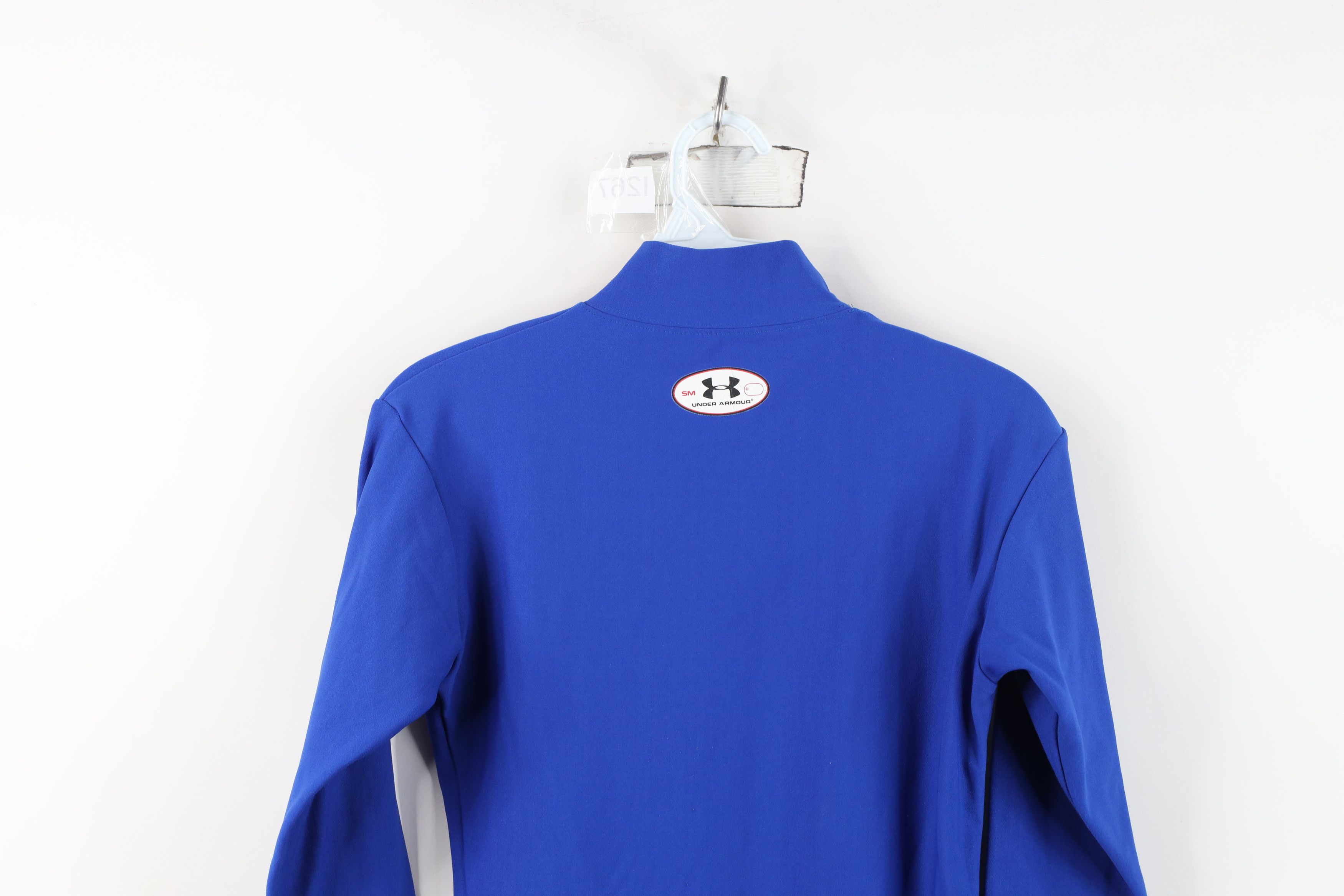 Under Armour Under Armour ColdGear Training Mock Neck T-Shirt Blue Size US S / EU 44-46 / 1 - 13 Thumbnail