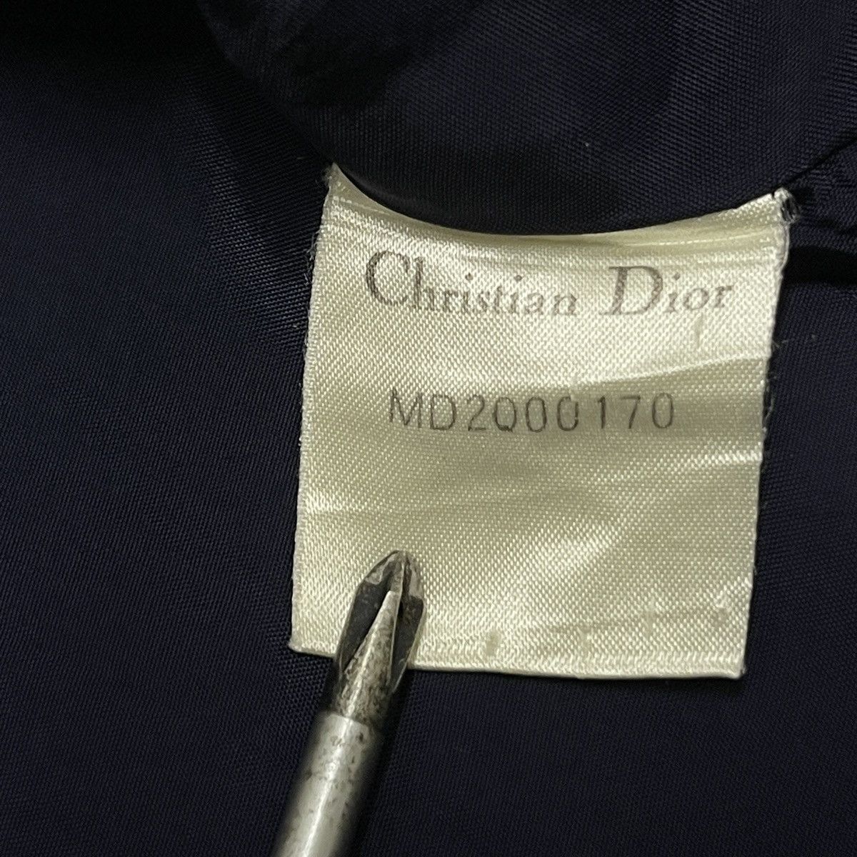 Dior ‼️LSTDROP‼️Vtg Christian Dior Wool Shawl Collar Smoking Jacket Size M / US 6-8 / IT 42-44 - 24 Thumbnail