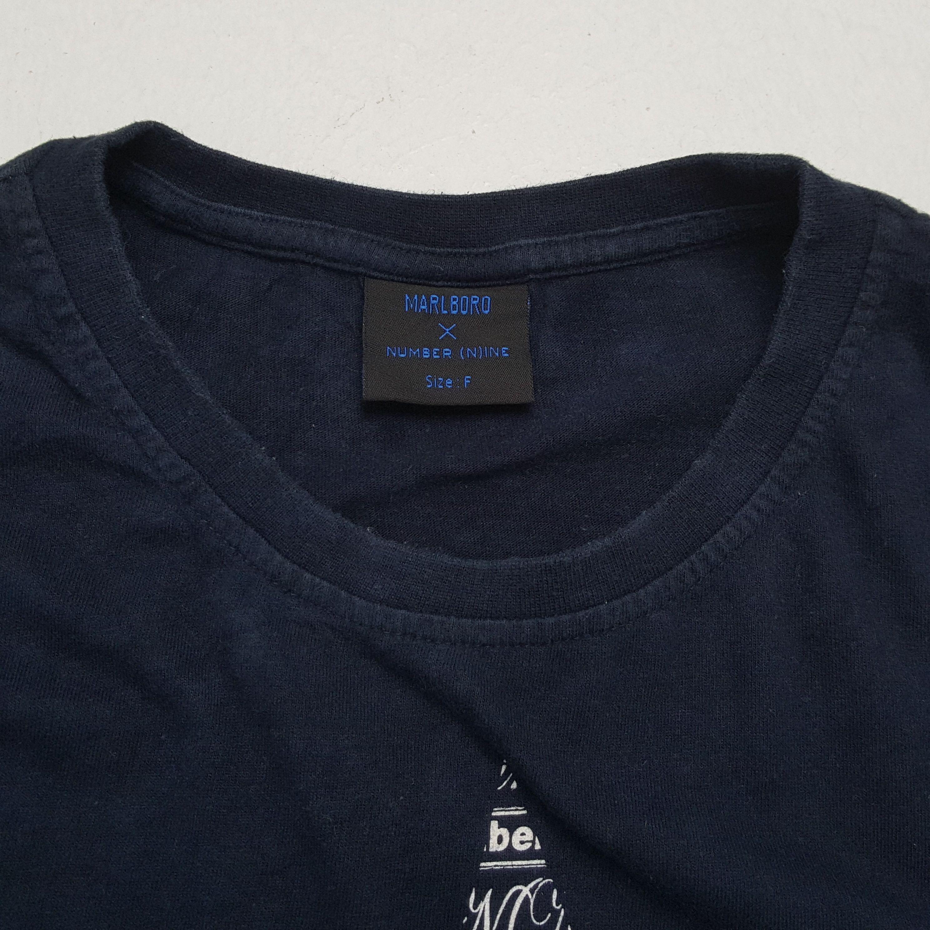 Marlboro × Number (N)ine × Vintage Vintage MARLBORO x NUMBER (N)INE Japanese Brand T-Shirts Size US L / EU 52-54 / 3 - 7 Thumbnail