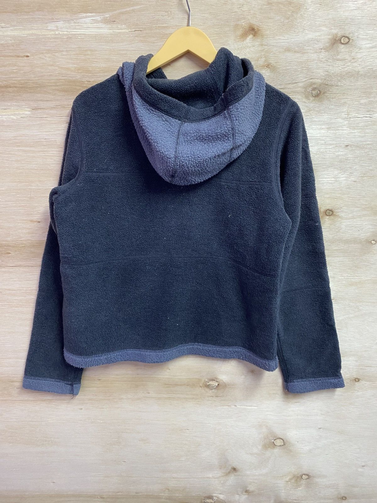 Patagonia vintage Patagonia Synchilla fleece jacket with hood in navy Size US S / EU 44-46 / 1 - 6 Thumbnail