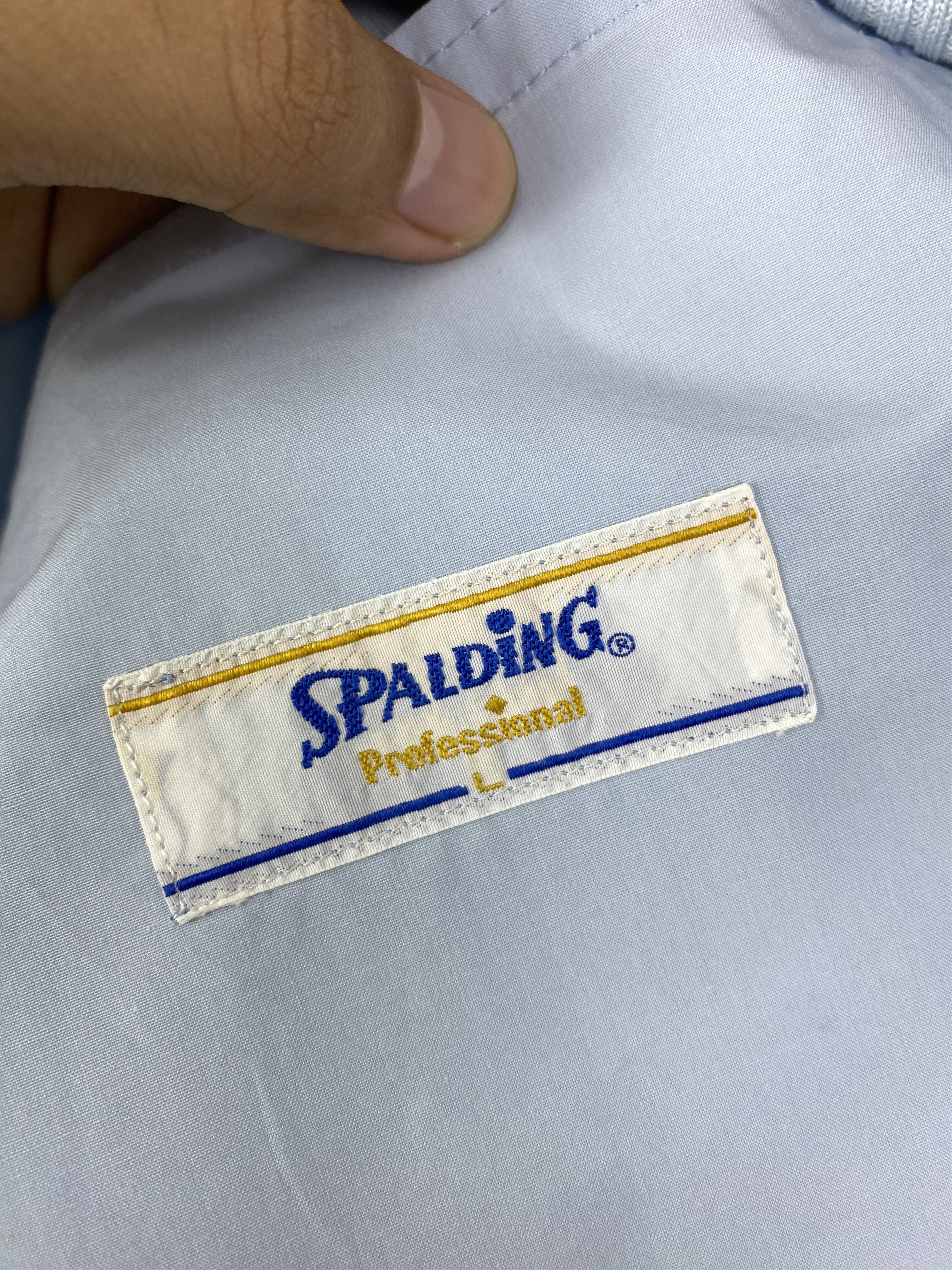 Spalding Vintage Spalding Light Button Up Jacket JA0197 Size US L / EU 52-54 / 3 - 5 Thumbnail