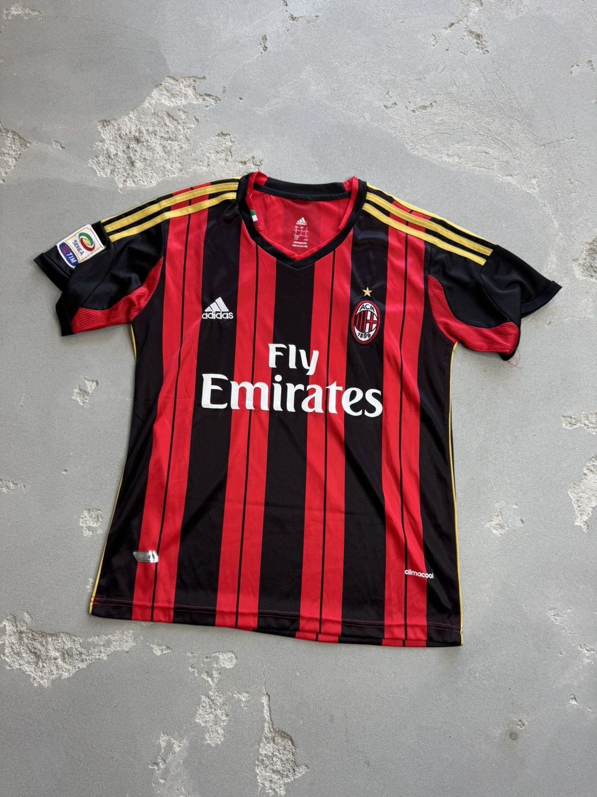 Vintage Vintage Ac Milan Jersey Size US L / EU 52-54 / 3 - 1 Thumbnail