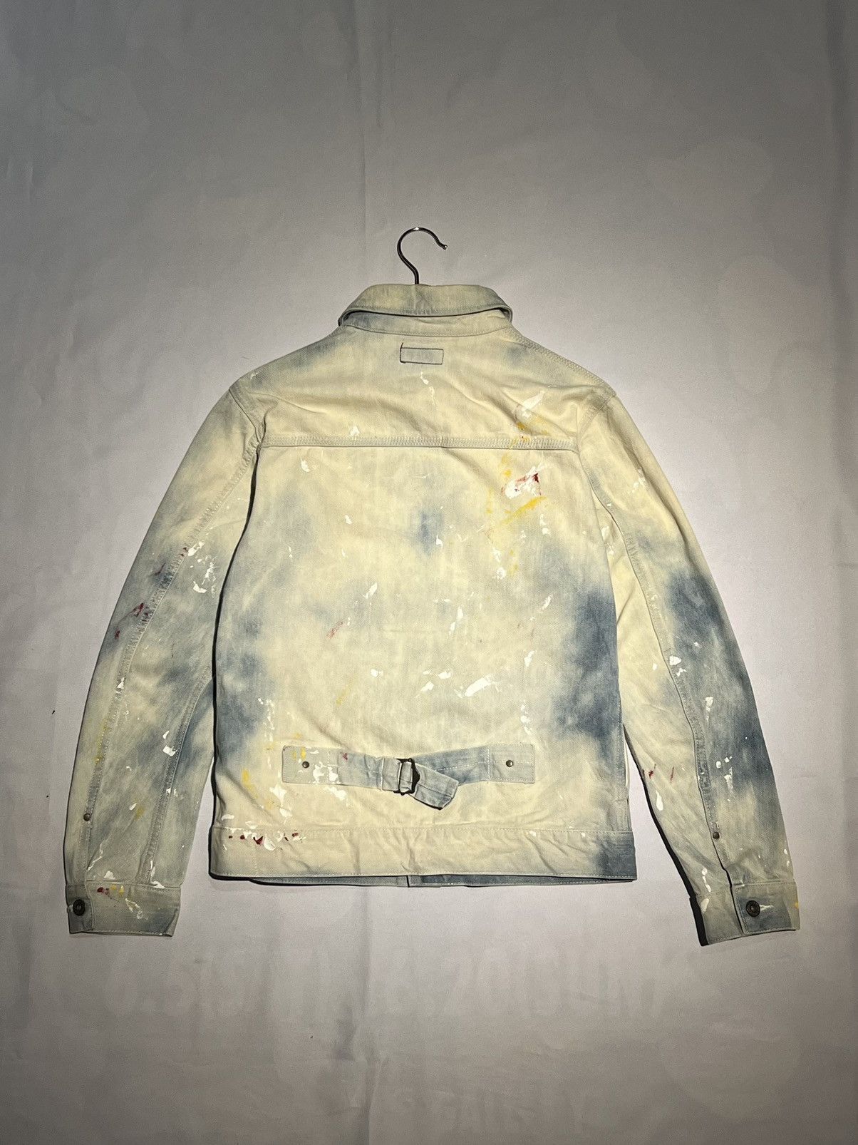 Japanese Brand × Zephyr JAPANESE BRAND, ZEPHYREN DENIM DISTRESSED JACKET Size US M / EU 48-50 / 2 - 3 Thumbnail
