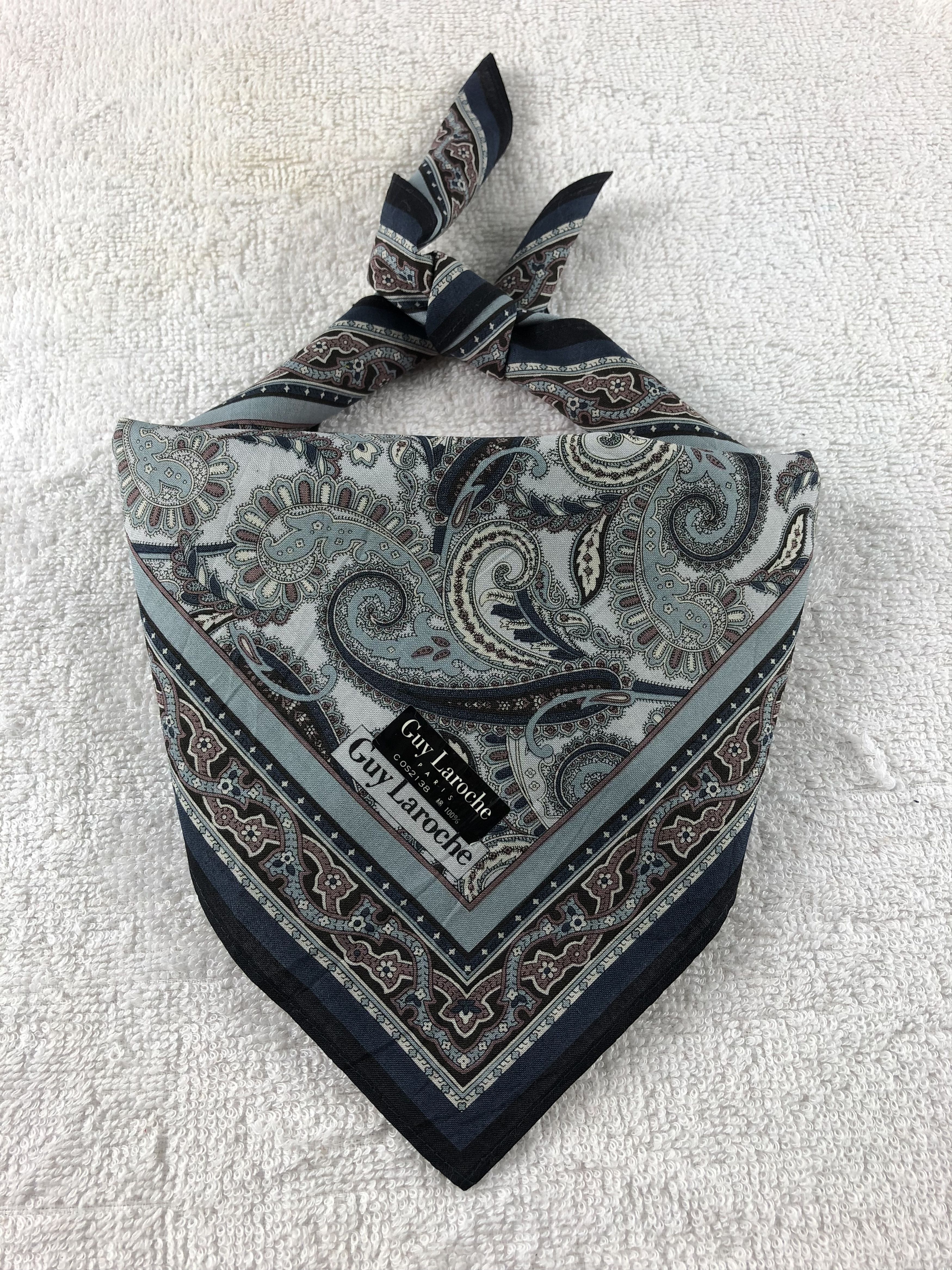Guy Laroche Guy Laroche Paislee Handkerchief / Bandana / Neckerchief Size ONE SIZE - 1 Thumbnail